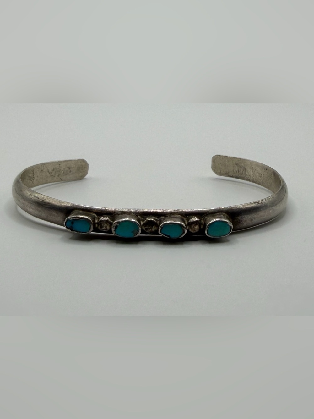 Turquoise Sterling Silver 925 Cuff Bracelet